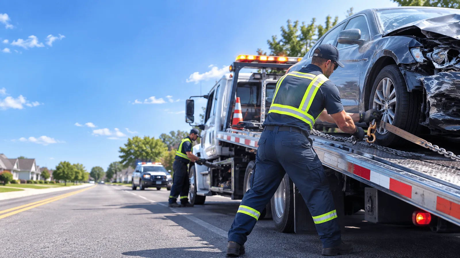Accident Towing Service in Fullerton, CA near me